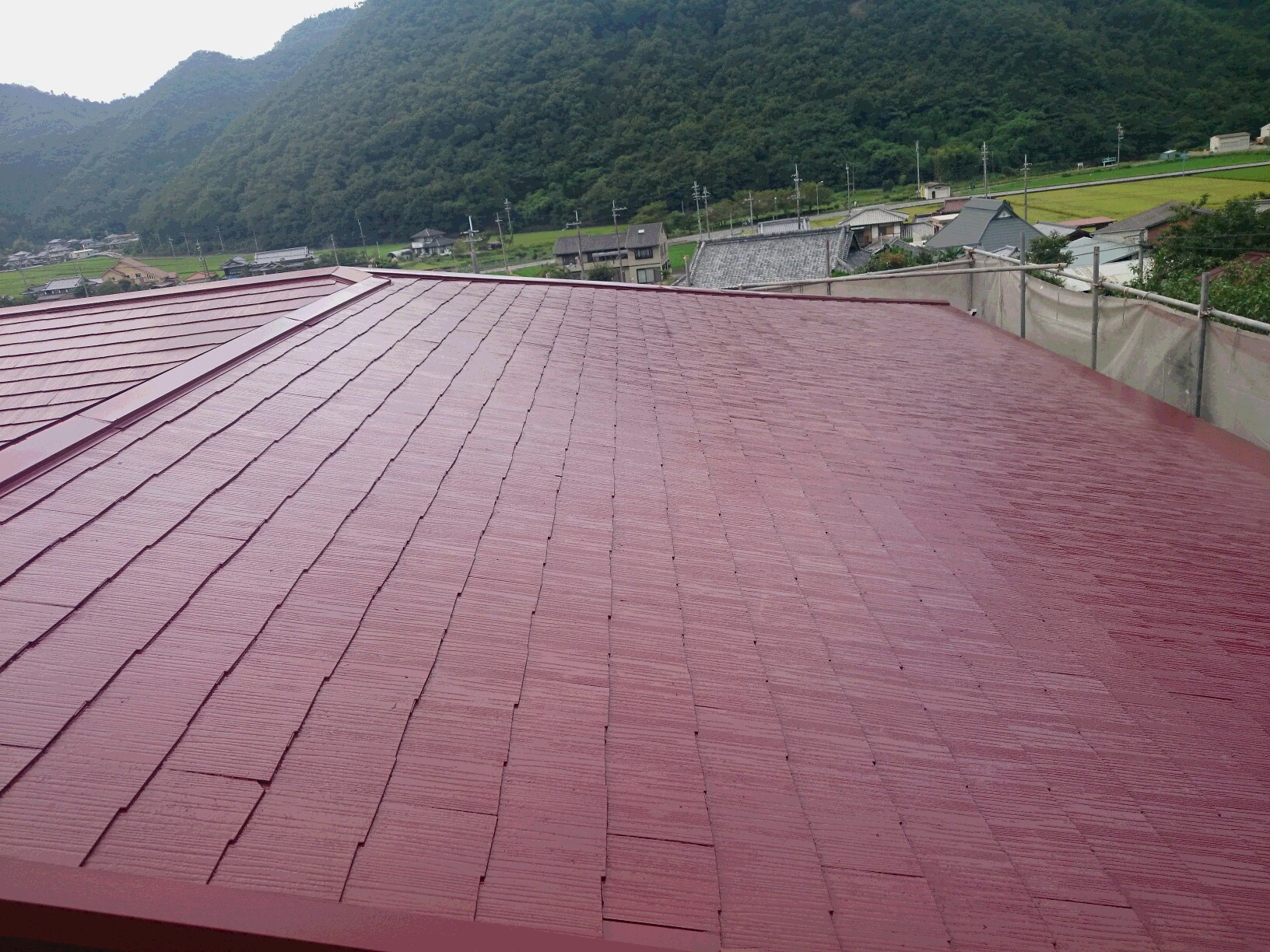 塗替え後の屋根写真
