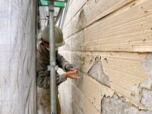 大和郡山市　サイディング壁塗装の下地処理は重要　その役割と施工方法