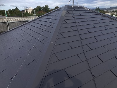 橿原市にて屋根塗装の施工事例！遮熱型塗料！クレームなしの塗装とは？