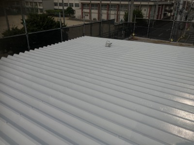 奈良市にて工場の方向けの屋根塗装！弊社の施工事例をご紹介！