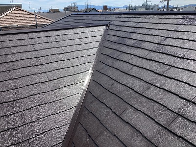 御所市にて屋根塗装工事！遮熱型塗料で真夏を安心快適に！