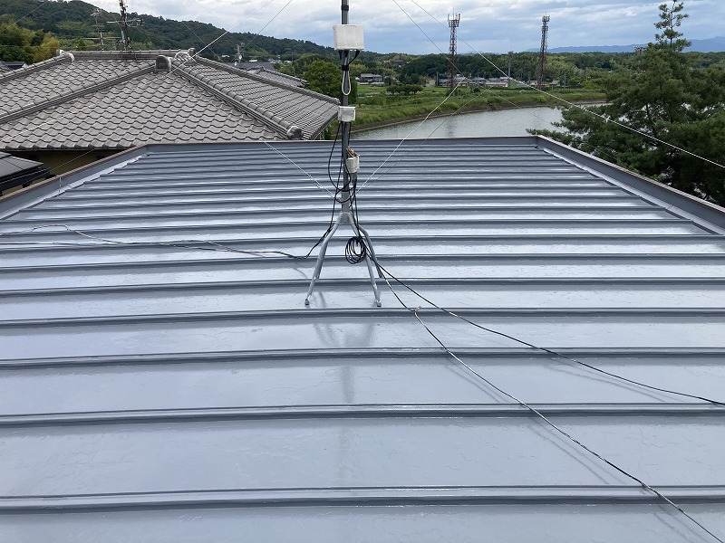 生駒市にて錆でお困りの方！弊社にお任せください！クレームなし屋根塗装