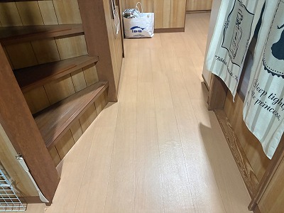 大和郡山市で床の沈み不安な方へ！床改修工事！施工事例！