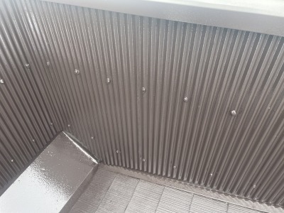 橿原市で屋上屋根の鉄部塗装！錆止め塗装！錆にお困りの方是非弊社へ！