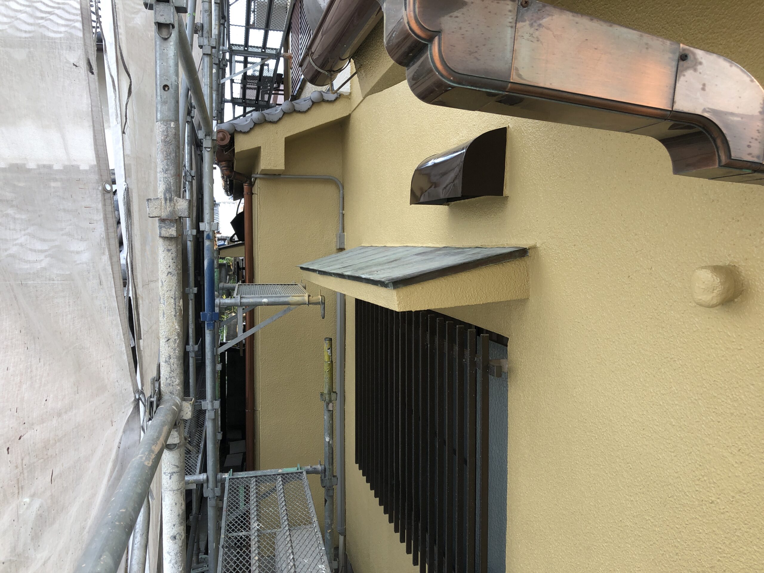 橿原市にて和風住宅の外壁塗装工事！パーフェクトトップ仕上げ！施工事例